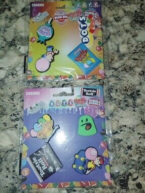 Classic Nostalgic Candy Shoe Charms Set (New in Packaging)​90, Croc Charms